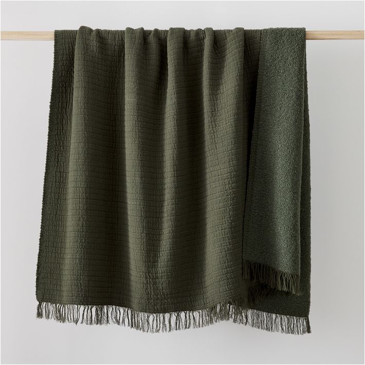 Boucle Gauze Throw