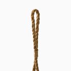 Adobe Rattan Hanging Planters - Set of 2