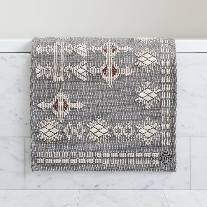 Embroidered Origins Bath Mat