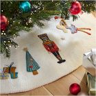Felt Nutcracker Christmas Tree Skirt