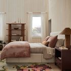 Crinkle Velvet Duvet Cover & Shams - Clearance