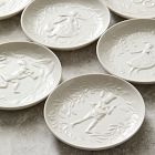 12 Days of Christmas Ceramic Appetizer Plates (Set of 12)