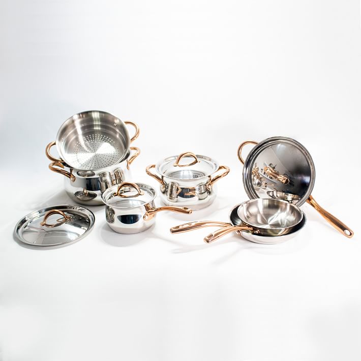 BergHOFF Ouro Gold 11-Piece Cookware Set