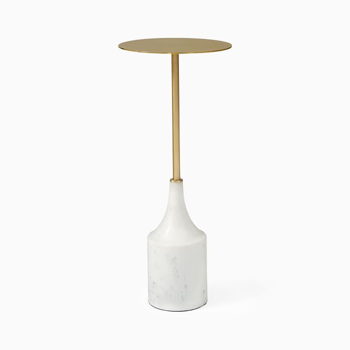 Hudson Marble Drink Table (9.5")