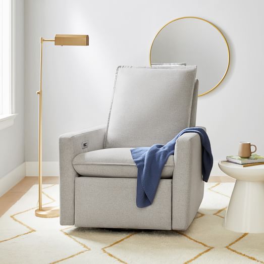 【おしゃれ】WEST ELM Modern Task ランプ Walnut LED Task Floor Lamp | West Elm
