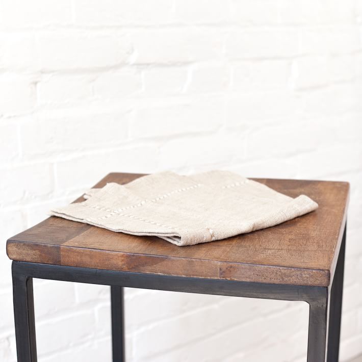 Creative Women Pulled Handwoven Cotton Napkin - Beige
