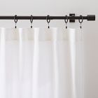 European Flax Linen Curtain - Pearl Grey