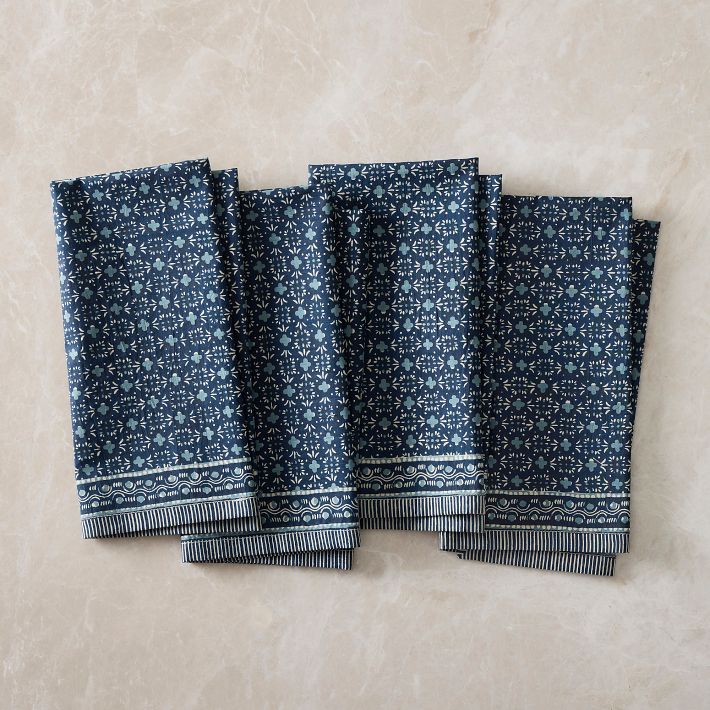 Jude Block Print Napkin Sets