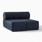 Samos Armless Chair &amp; Ottoman Set