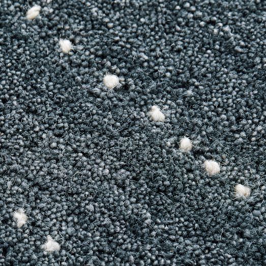 Graduated Dot Wool Rug Swatch