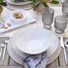 Fluted Acrylic Short Drinking Glass Sets