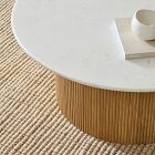 Ellington Marble Round Coffee Table (36")