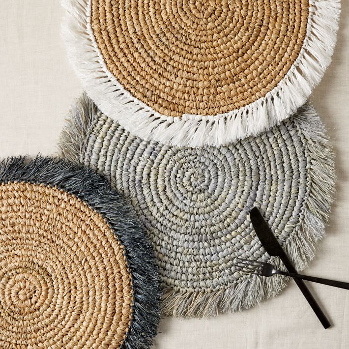 Handwoven Rattan Placemat