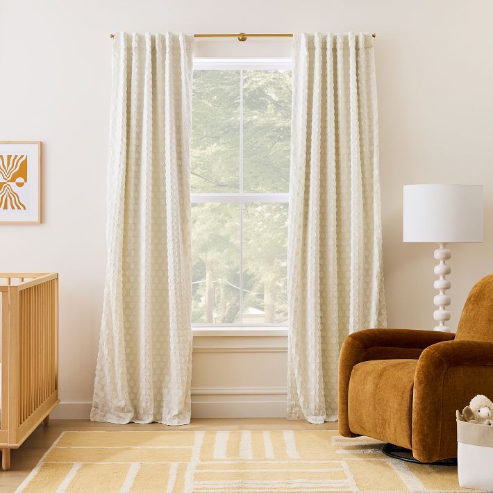Kids Polka Dot Blackout Curtain