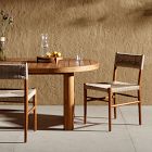 Woven Back Indoor/Outdoor Dining Chair (Set of 2)