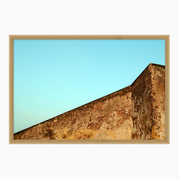 Concrete Sunset Framed Wall Art
