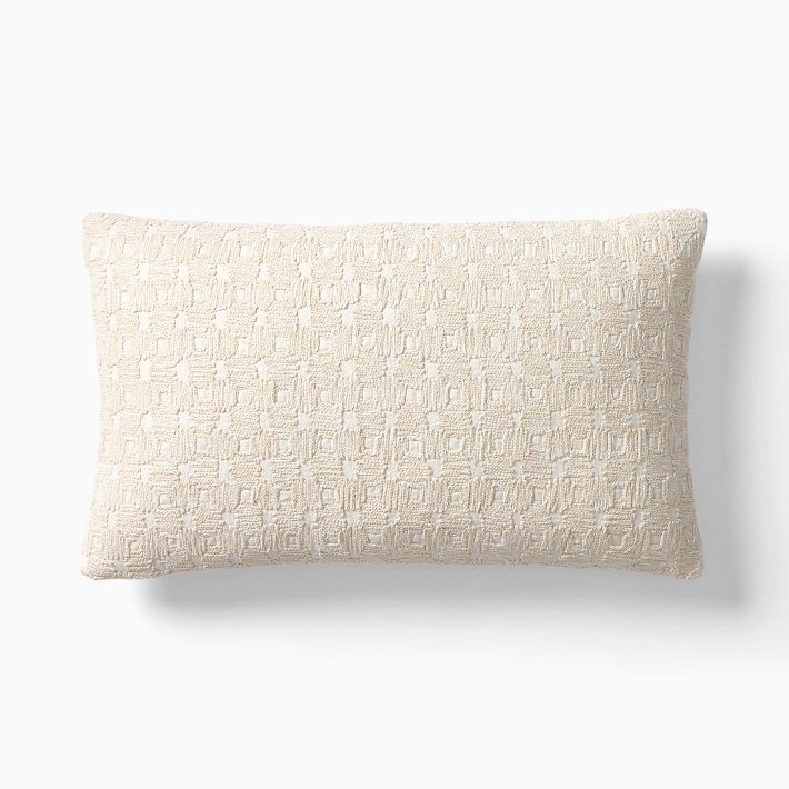 Corded Clover Pillow Cover + Down Insert