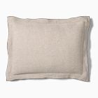 Open Box: European Flax Linen Merrow Edge King Sham
