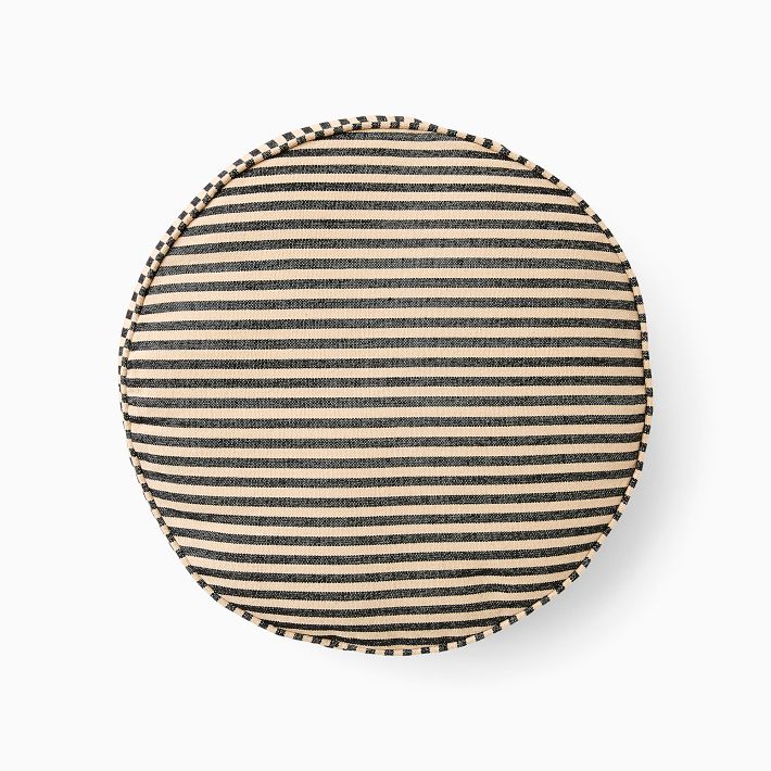Pierce & Ward Round Stripe Pillow