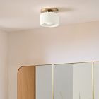Anders Porcelain Flush Mount (5&quot;&ndash;14&quot;)