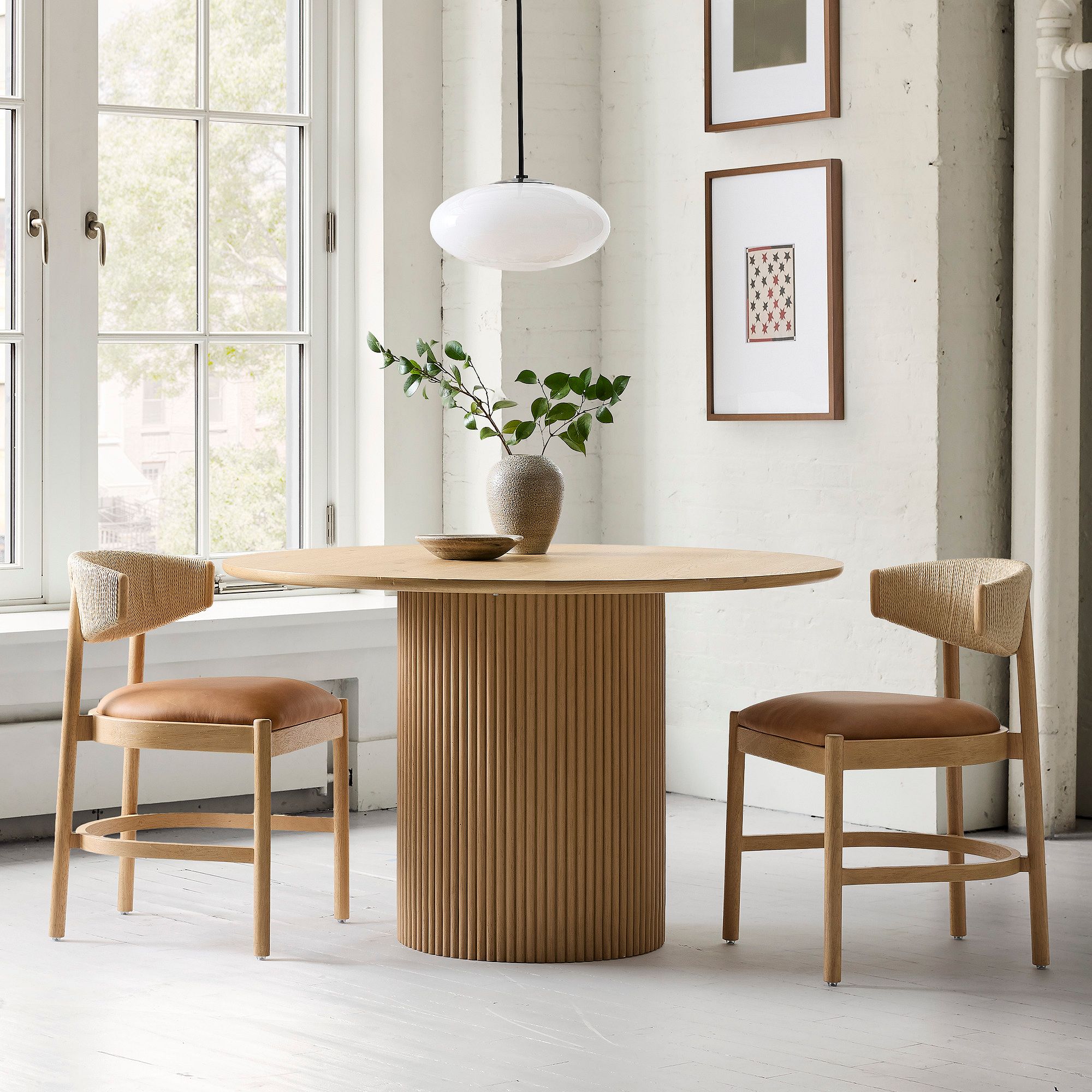 Ellington Round Dining Table 48" - Stylish & Durable