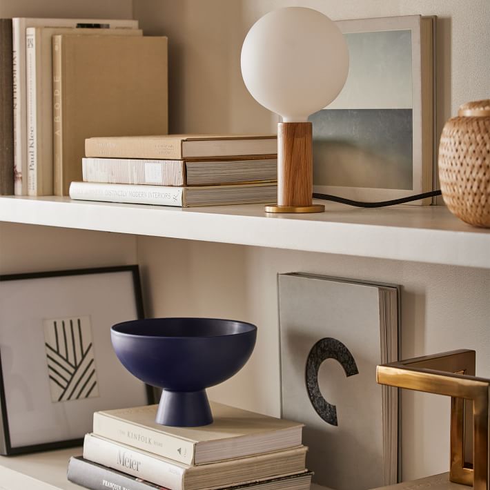 Tala Knuckle Table Lamp w/Sphere IV Bulb | Modern Light