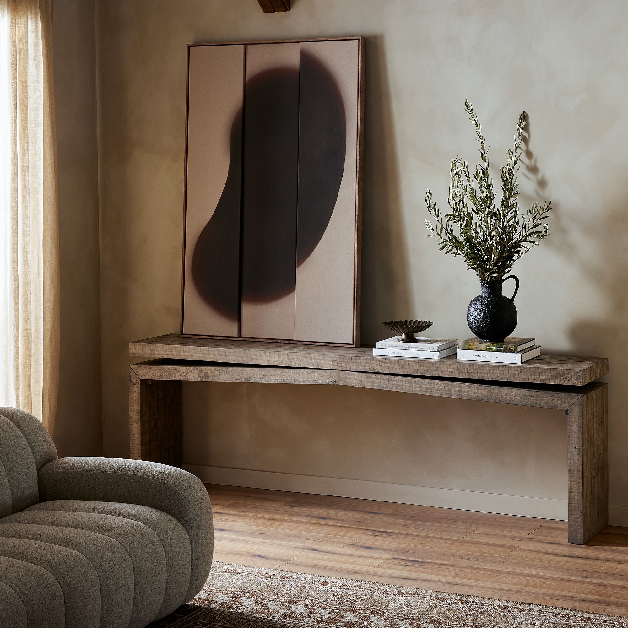 Emmerson® Reclaimed Wood Console Table (60"-94")