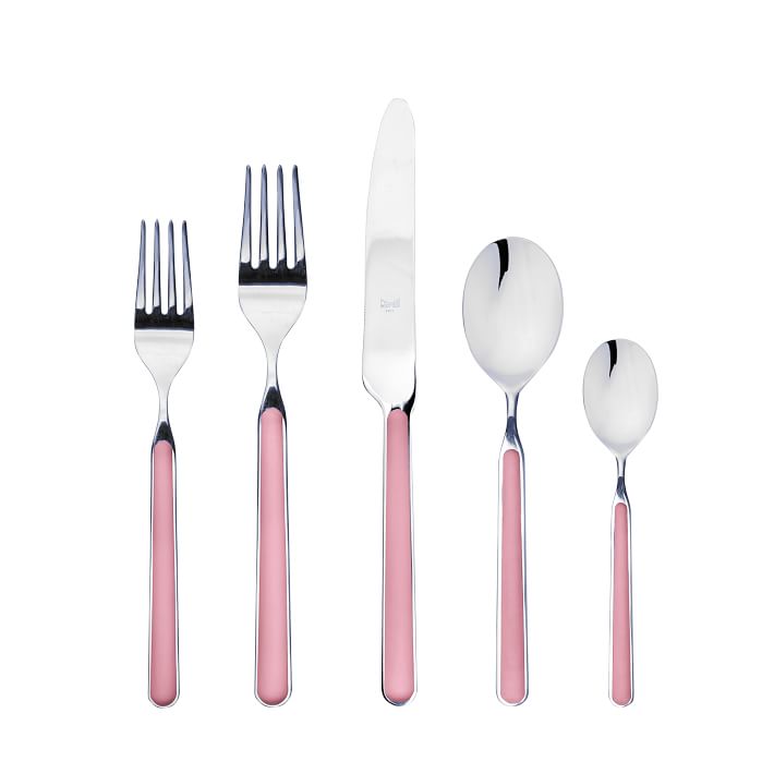 Mepra Fantasia Flatware Place Settings, Pink