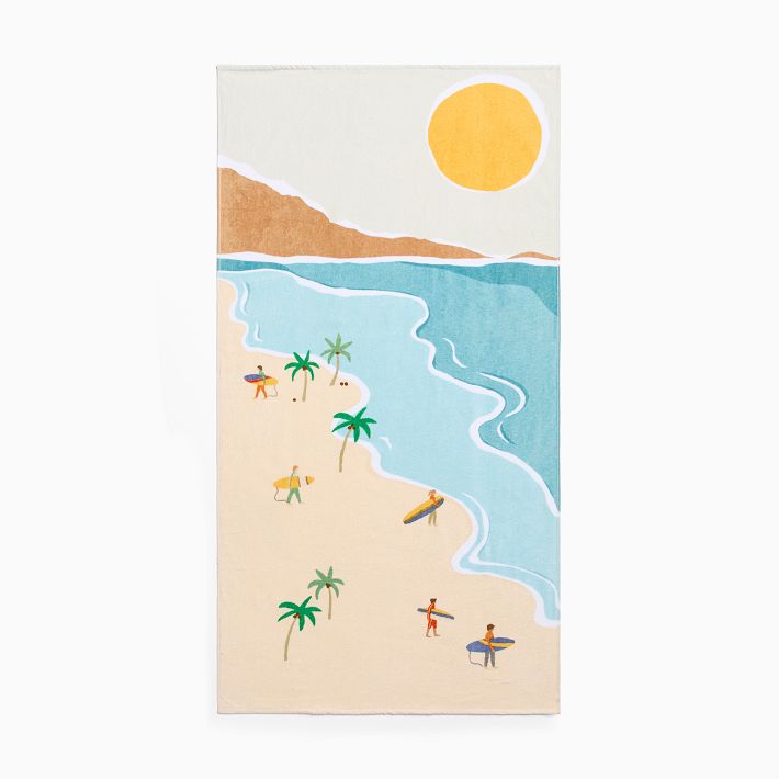 Kids Surf Beach Towel