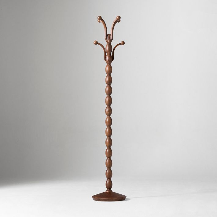 Pierce & Ward Wood Coat Rack