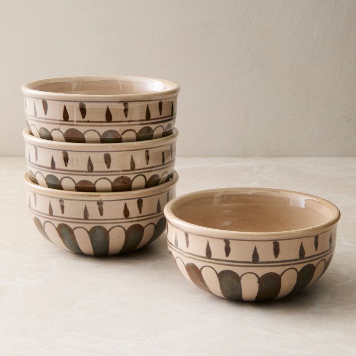 Pierce & Ward Painted Cereal Bowl Sets