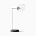 Staggered Glass USB Table Lamp (20&quot;) - Clear