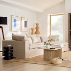 Anton Solid Wood Coffee Table (44&quot;&ndash;60&quot;)