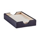 Leather Letterpress Memo Tray