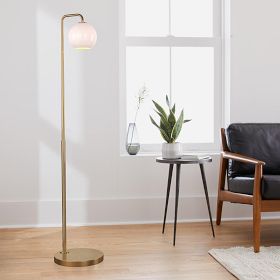 Sculptural Globe Floor Lamp (58 Sculptural Globe Floor Lamp (58