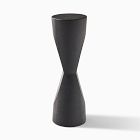 Gideon Drink Table - 7" Black Mango Wood Side Table | West Elm