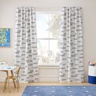 Kids Clipped Blocks Blackout Curtain