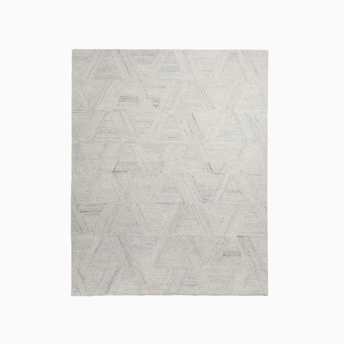Open Box: Glacial Rug, 6x9, Frost Gray