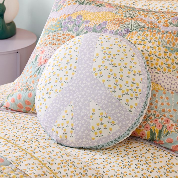 Kids Peace Sign Pillow