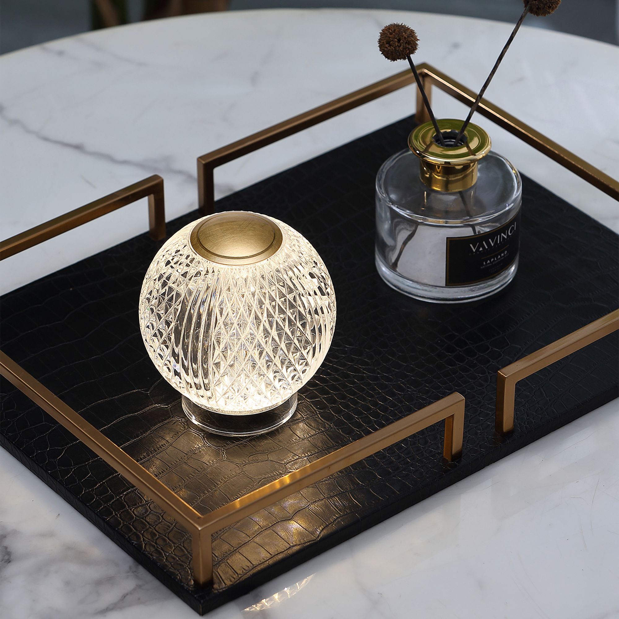 Peabody 3" Table Lamp - Elegant Design