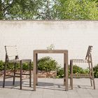 Portside Outdoor Bar Table (35&quot;) &amp; Granada Stools Set