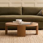 Pierce &amp; Ward Inlay Wood Coffee Table (42&quot;)