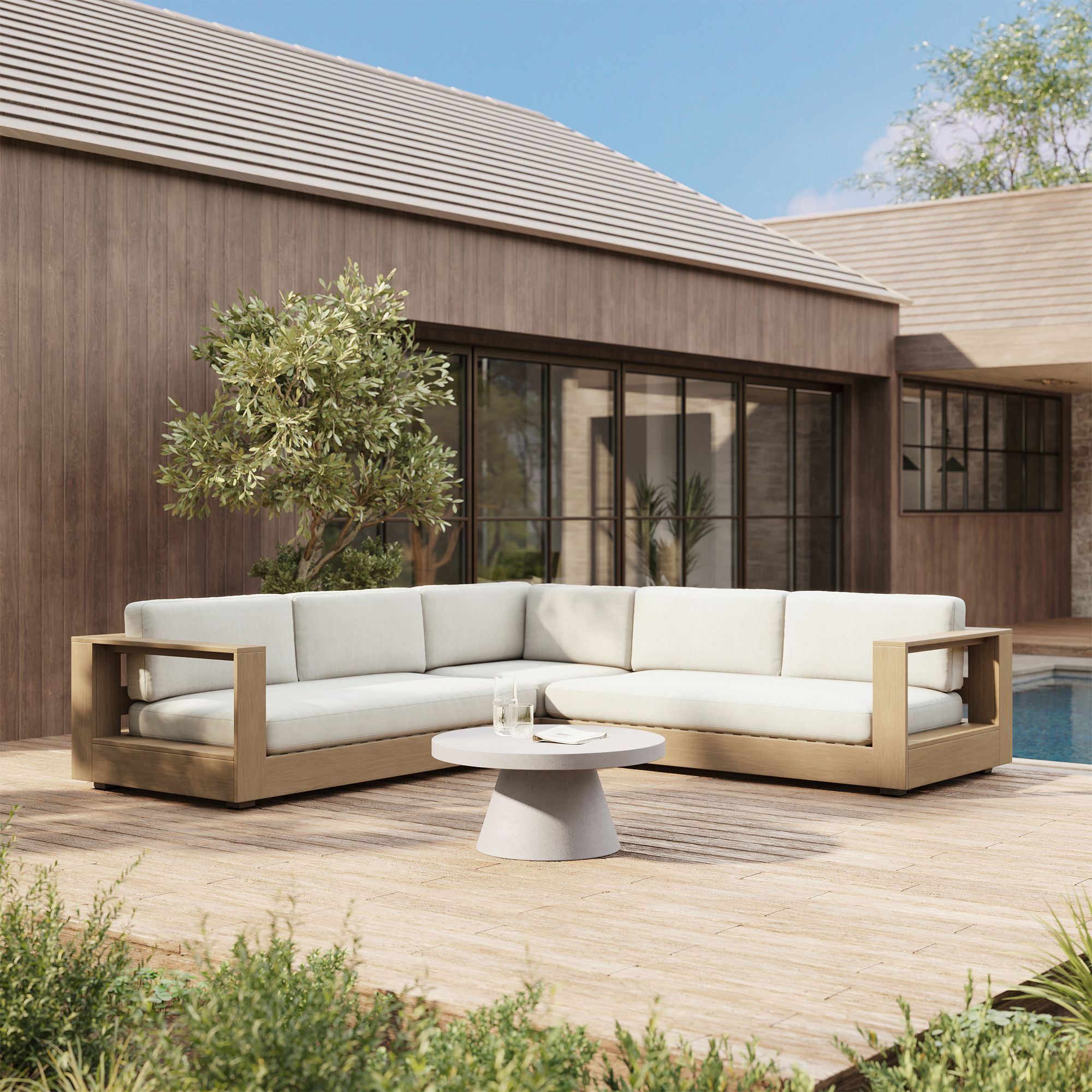 Custom Telluride Outdoor Sectional - Build Your Own