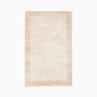 Open Box: Tencel Frame Rug, 5x8, Sand