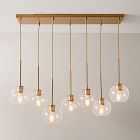 Sculptural 7-Light Chandelier - Build Your Own