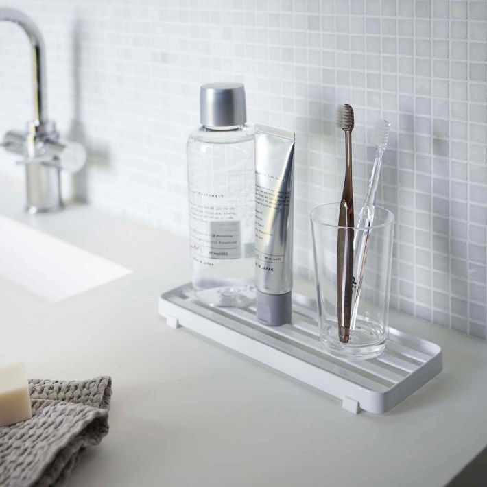 Yamazaki Tower Bathroom Tray | West Elm