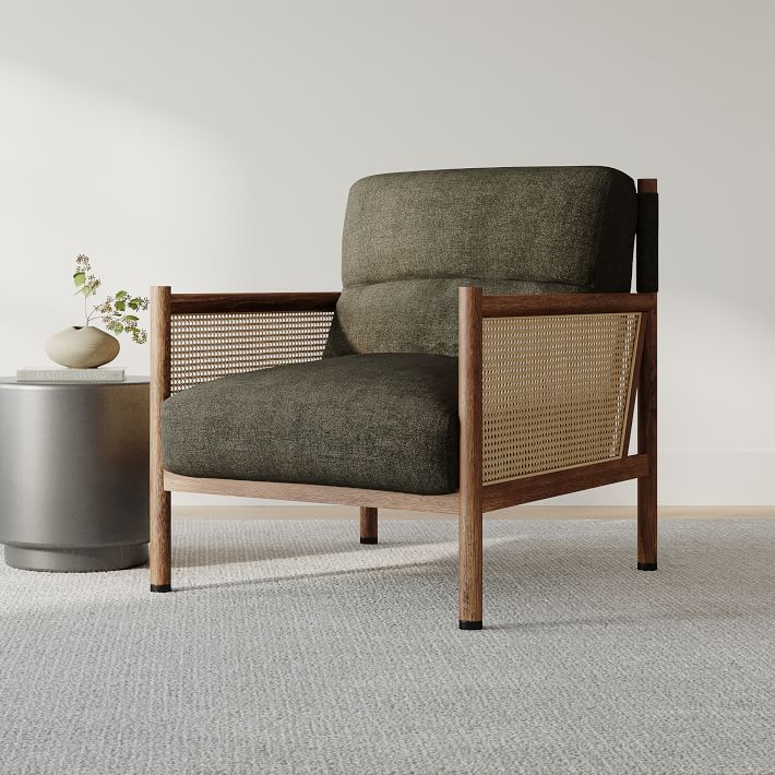 Cane Arms Chair