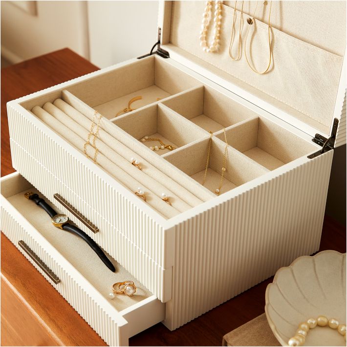 Modern Fluted Jewellery Boxes | West Elm