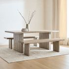 Santa Rosa Plank Dining Table (76", 90")