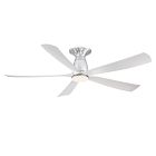 Kute5 Flush Mount Ceiling Fan 52&quot;